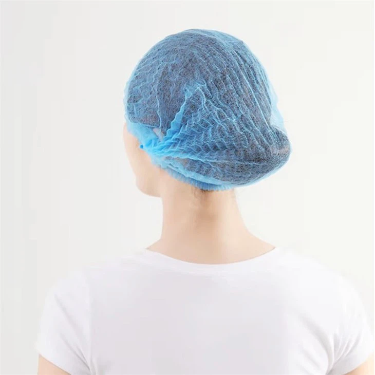 Medical PP Polypropylene Spunbond Blue Green Pink Black Pppe SMS Disposable Medical Cap/Surgical Cap/Nurse Cap TNT Non Woven Cloth/ Non-Woven Fabric
